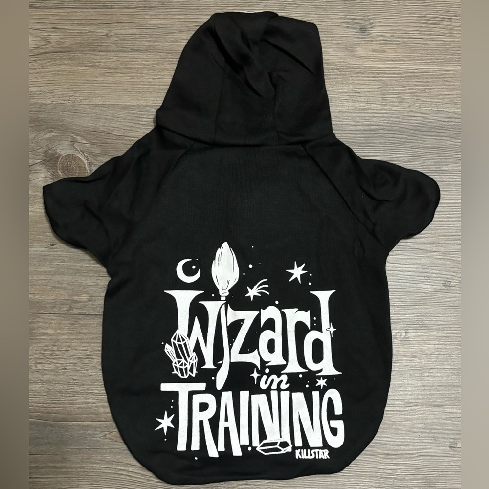NWT Killstar Wizard In Training Pet Hoodie